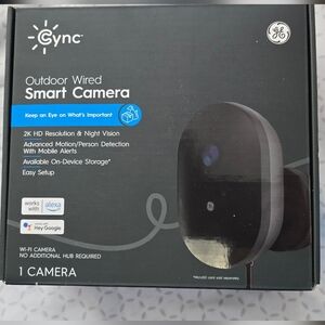 GE Cync Outdoor Wired Smart Camera